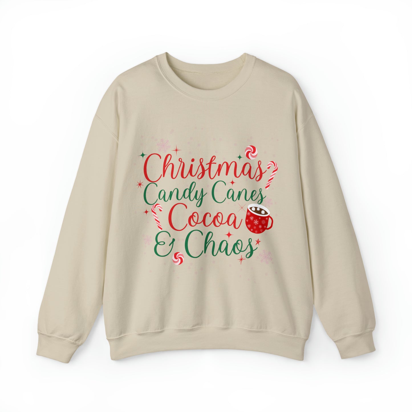 Unisex Heavy Blend™ Christmas Chaos Crewneck Sweatshirt