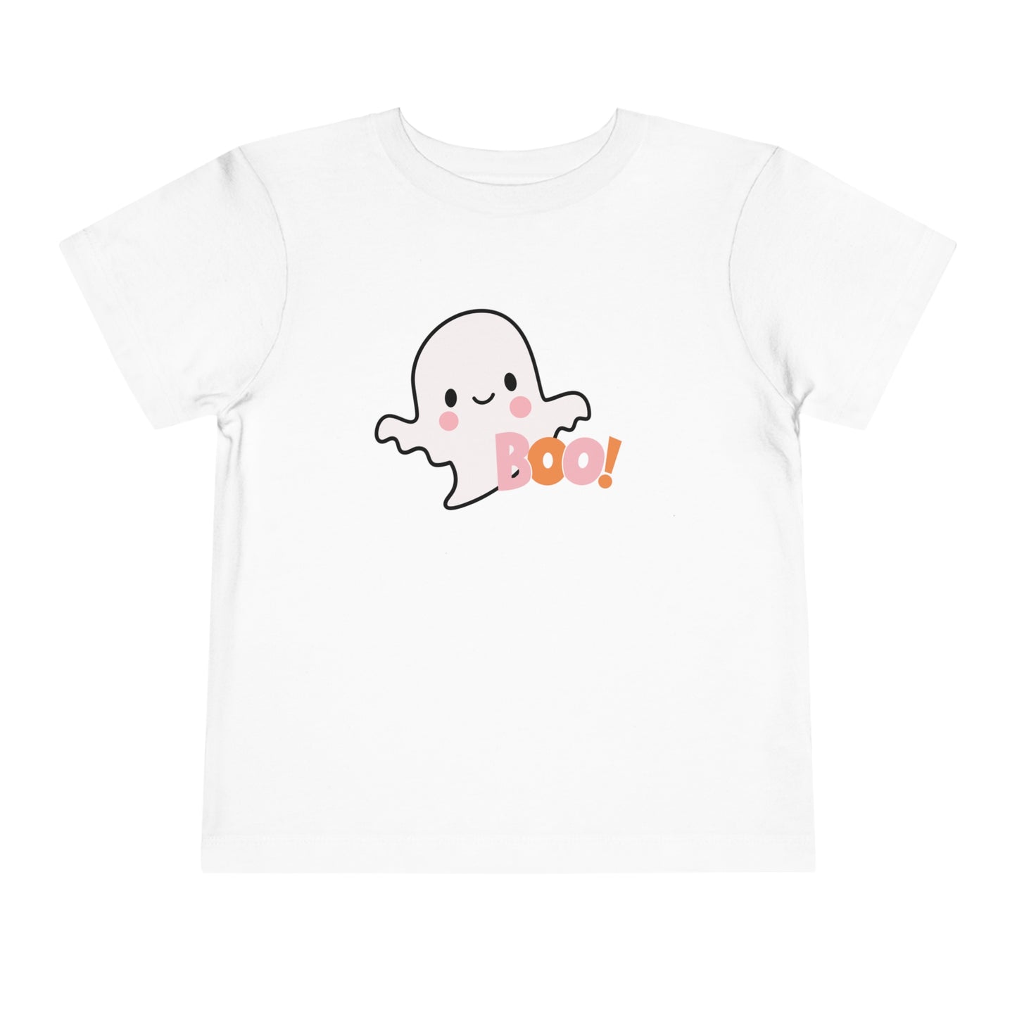 Toddler Boo Ghost Short Sleeve Tee
