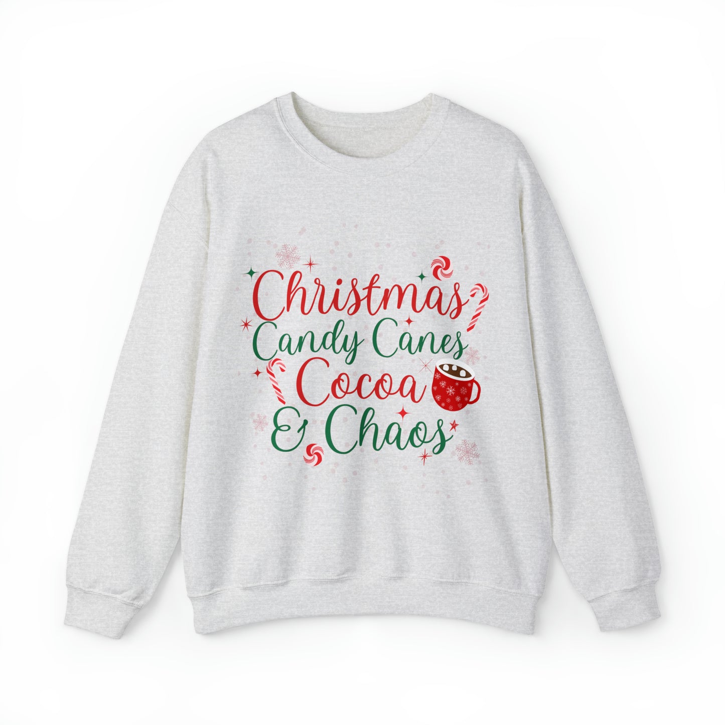 Unisex Heavy Blend™ Christmas Chaos Crewneck Sweatshirt