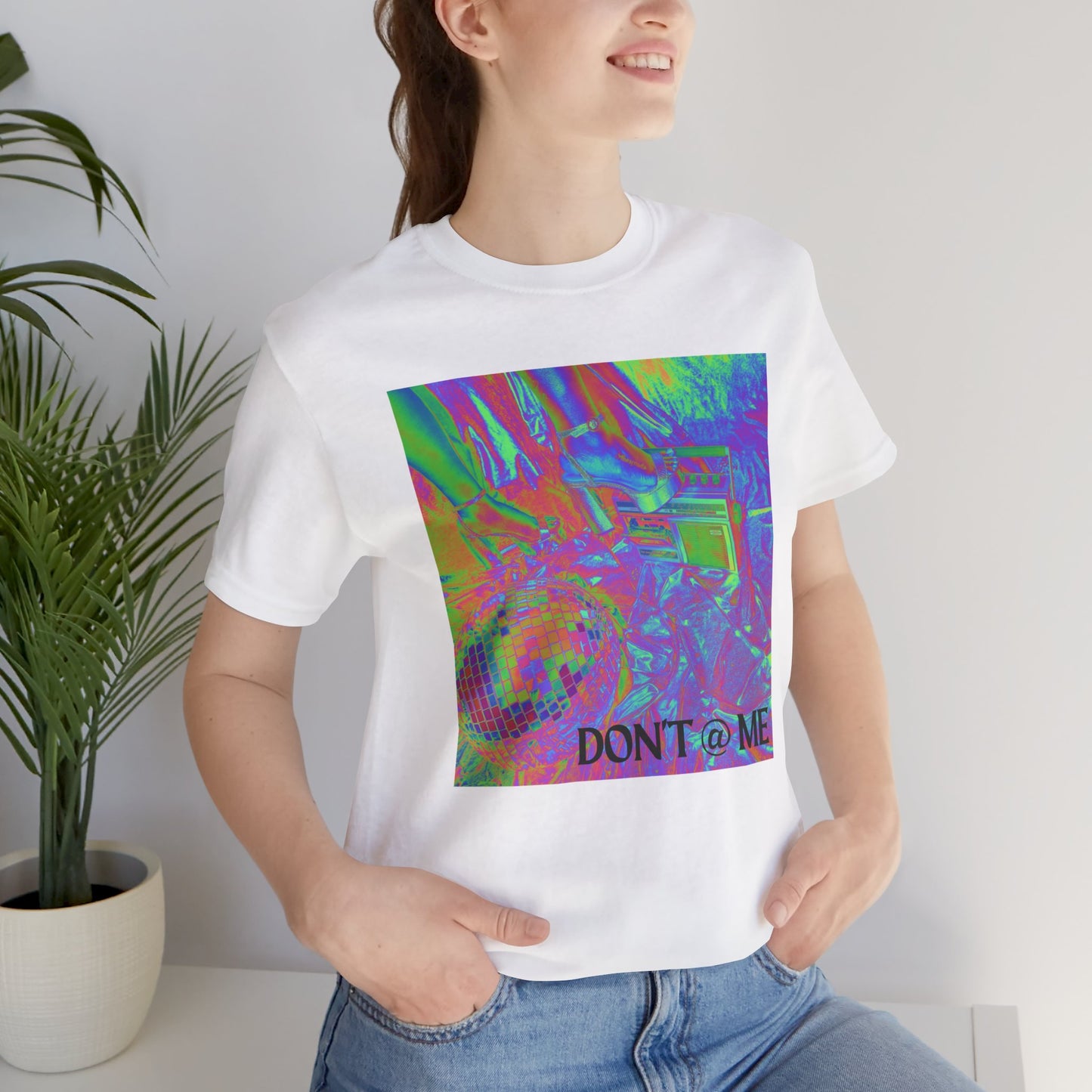 Unisex Don't @ Me Jersey Short Sleeve Tee