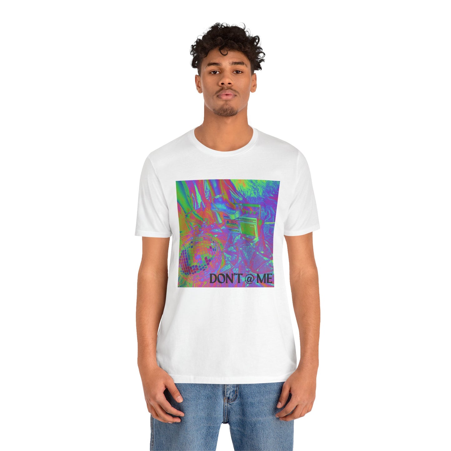 Unisex Don't @ Me Jersey Short Sleeve Tee