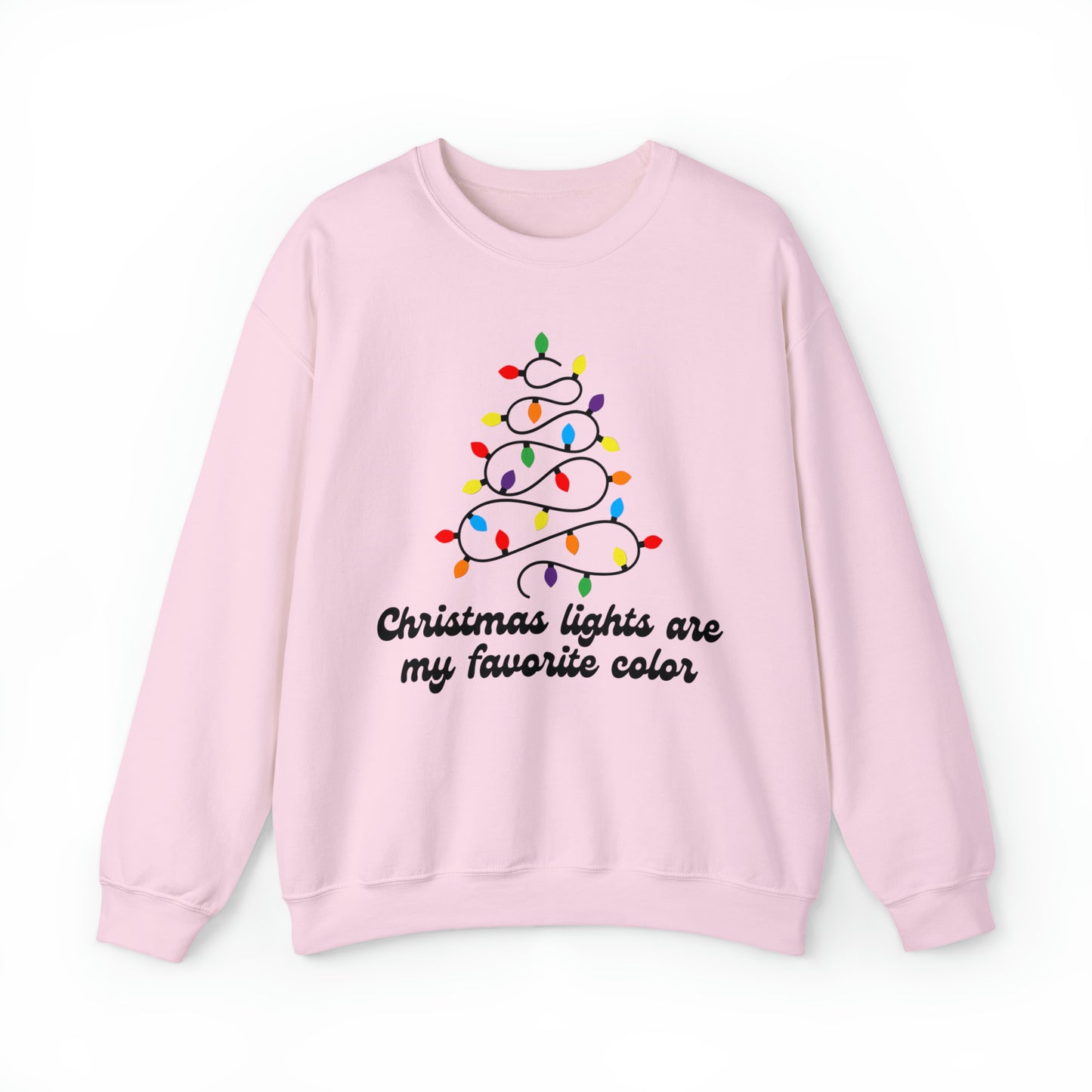 Unisex Heavy Blend™ Christmas Lights Crewneck Sweatshirt