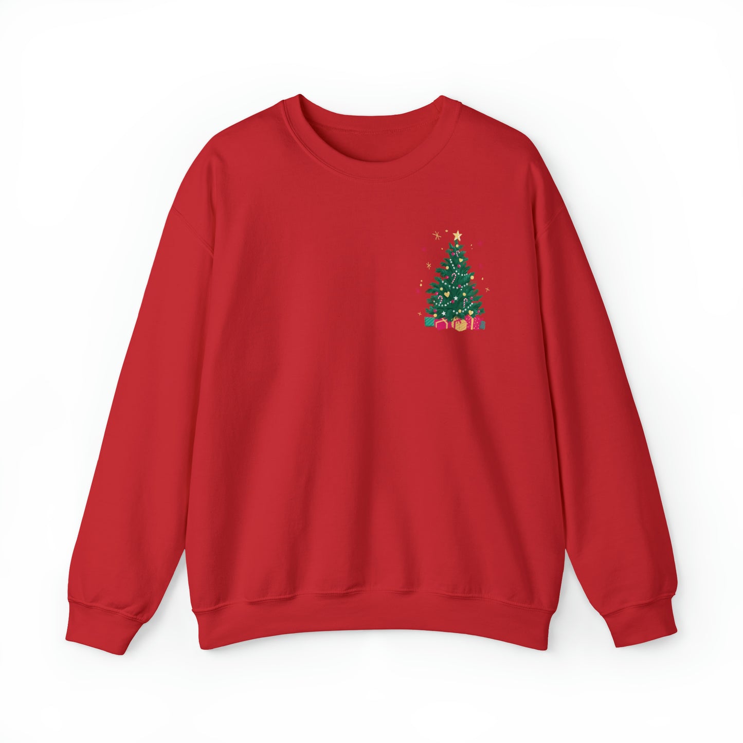 Unisex Heavy Blend™ Double Sided Team Christmas Crewneck Sweatshirt