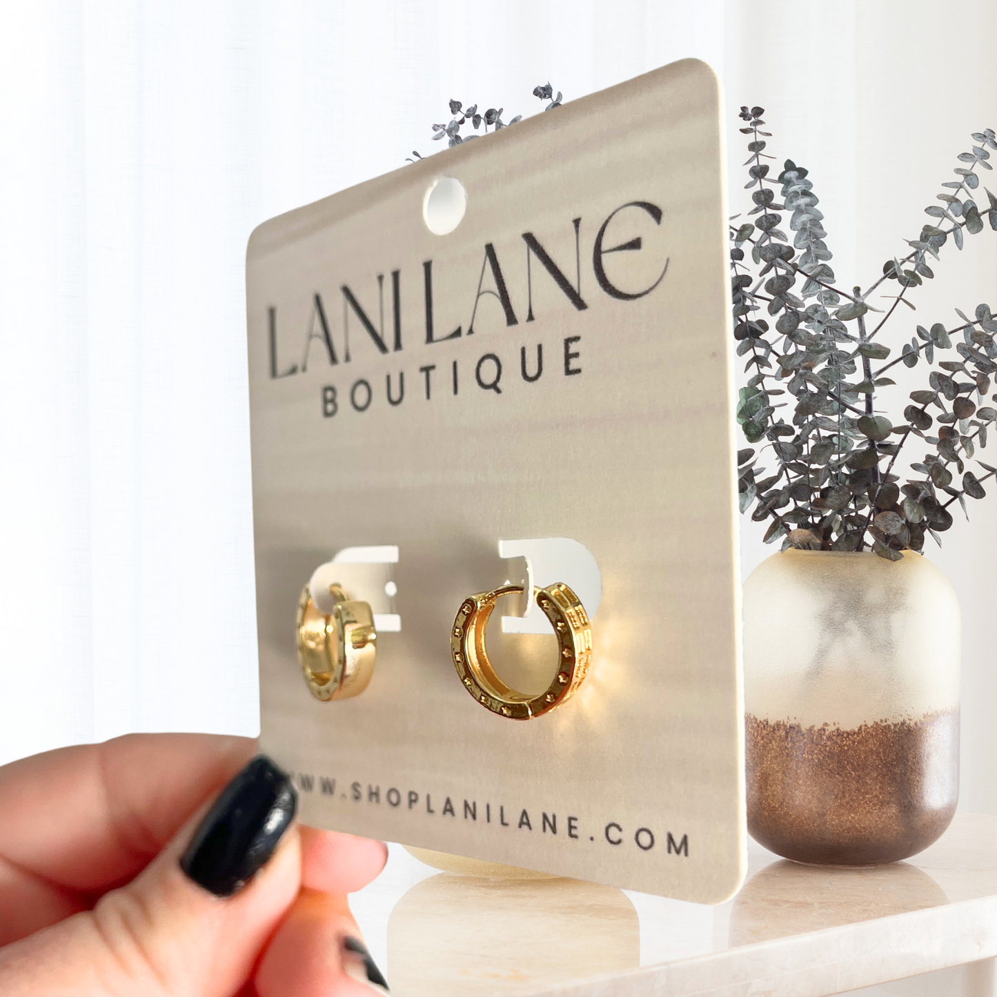 14K Gold Filled Modern Dainty Earrings
