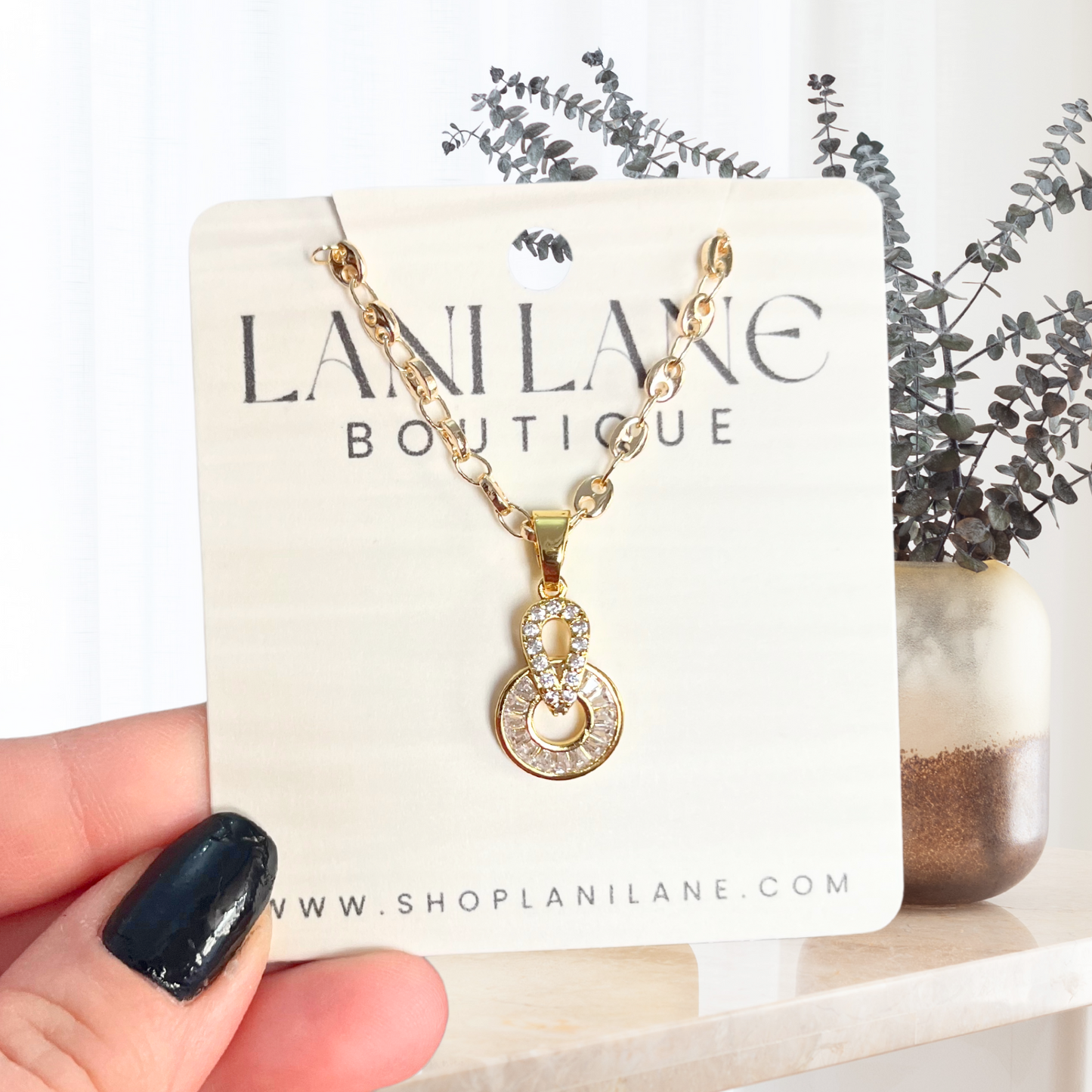 14K Gold Filled Circle of Life Necklace