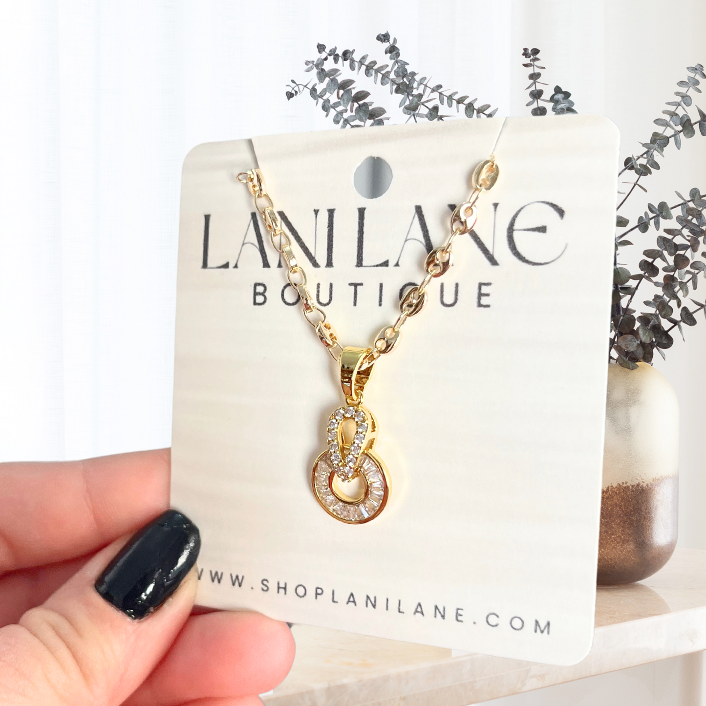 14K Gold Filled Circle of Life Necklace