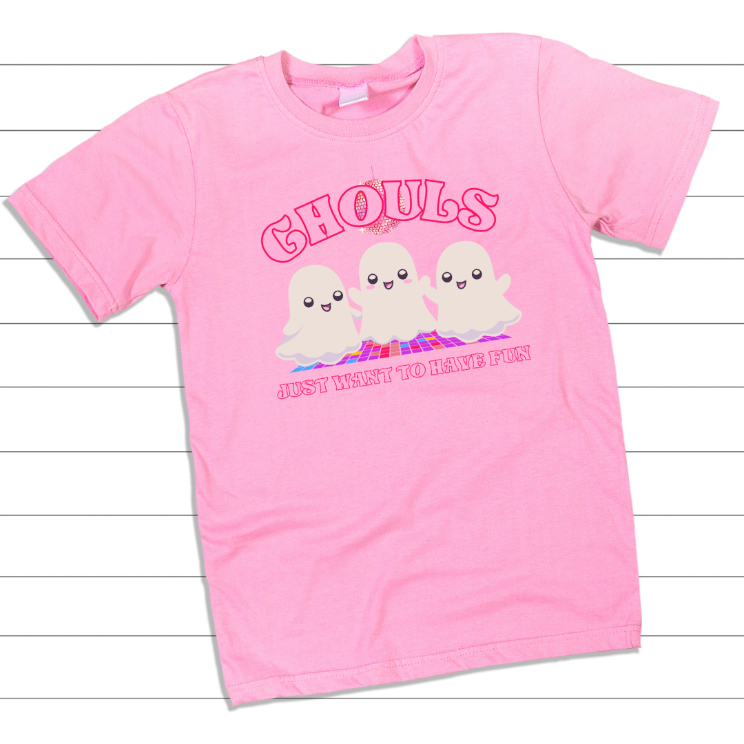 Toddler Ghouls Want To Have Fun Short Sleeve Tee