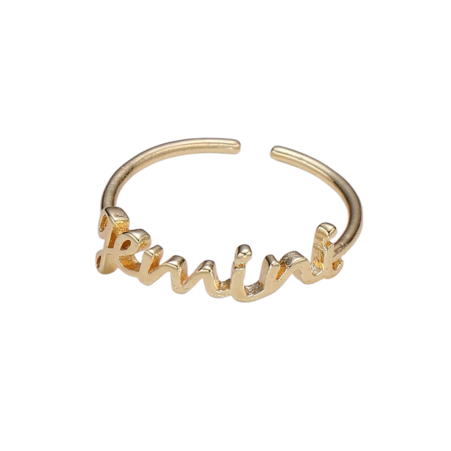 Zodiac Minimalistic Ring