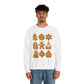 Unisex Heavy Blend™ Christmas Cookies Crewneck Sweatshirt