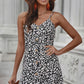 Buttoned Spaghetti Strap Dress