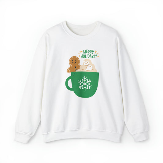 Unisex Heavy Blend™ Merry Holidays Crewneck Sweatshirt