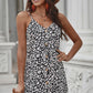 Buttoned Spaghetti Strap Dress