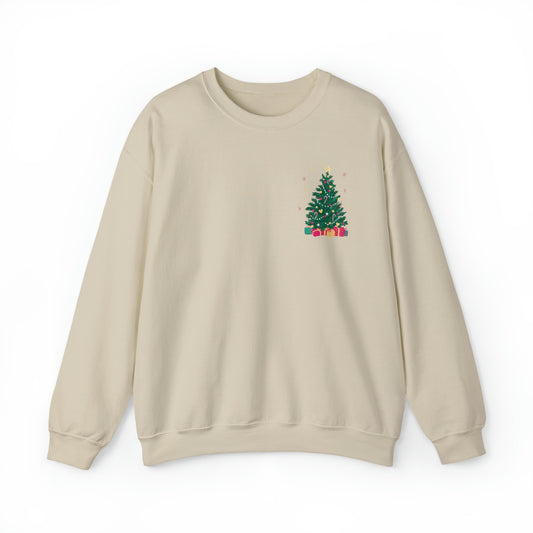 Unisex Heavy Blend™ Double Sided Team Christmas Crewneck Sweatshirt