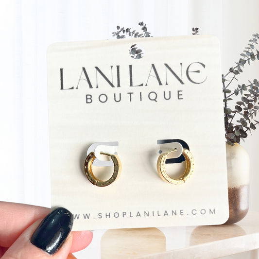 14K Gold Filled Modern Dainty Earrings