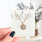 14K Gold Filled Sunburst CZ Necklace