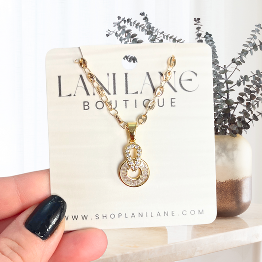 14K Gold Filled Circle of Life Necklace