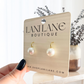 18k Gold Filled Pearl Drop Dangle Earrings