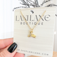 14K Gold Filled Hummingbird Necklace
