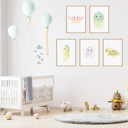 Under The Sea Animal Digital Download Set