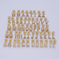 Initial 14K Gold Filled CZ Diamond Stud Earrings